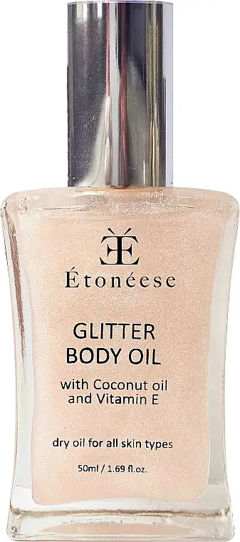 Tør kropsolie med guldpartikler 26230503