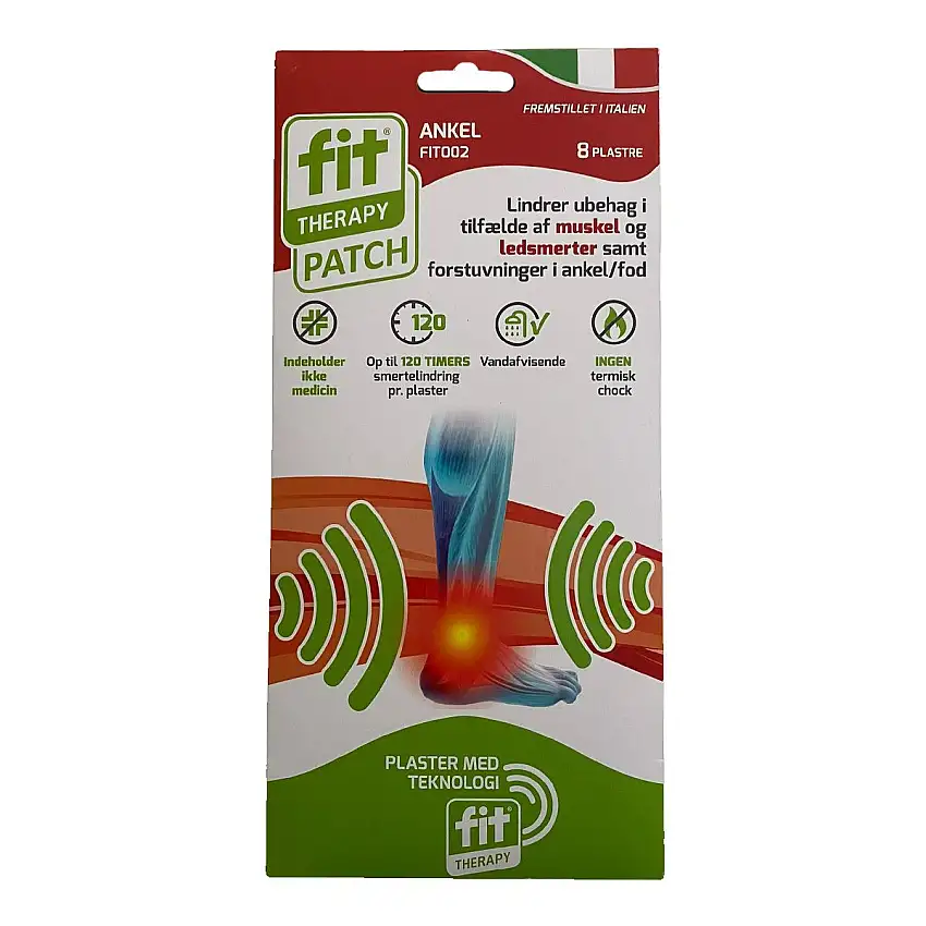 Fit Smerteplaster Ankel / Akillessene - 8 stk