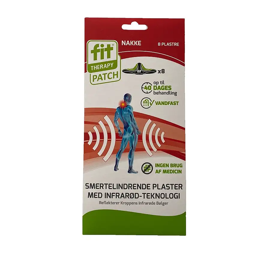 Fit Smerteplaster Lænden - 8 stk