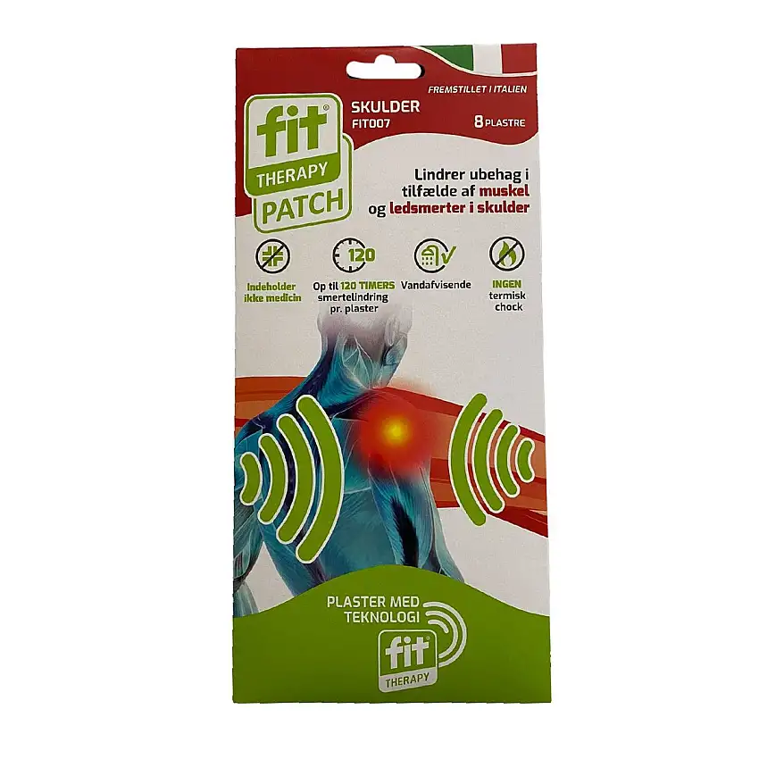 Fit Smerteplaster Skulder - 8 stk