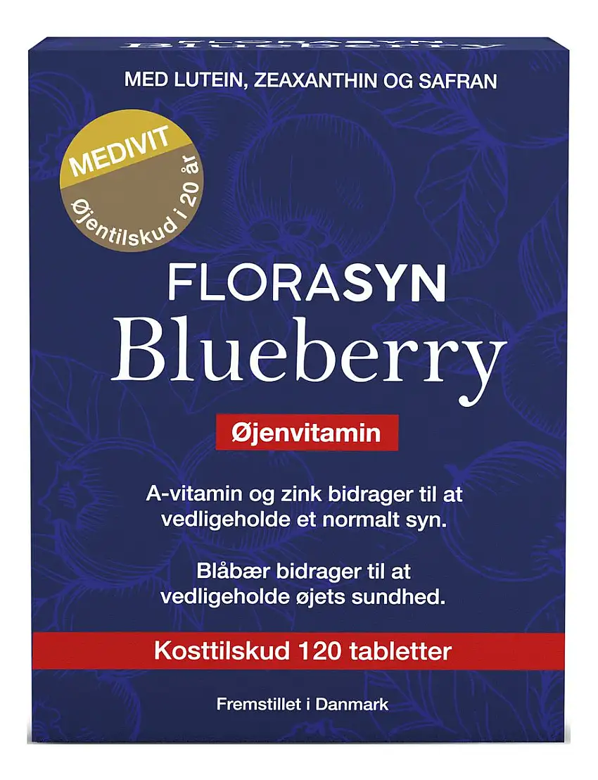 Florasyn Blueberry - 120 tabl.