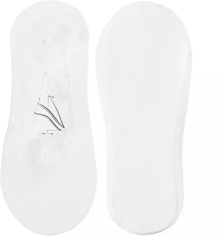 Dame ankelstrømper, CDB250-037, hvide 14006829