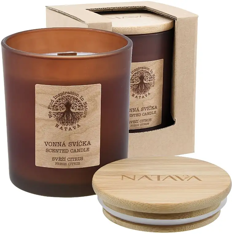 Aromatisk lys "Frisk citrus" 66662101