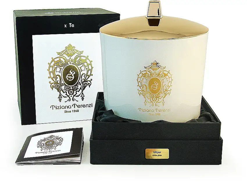 Tiziana Terenzi Lillipur Scented Candle White Glass 82518953