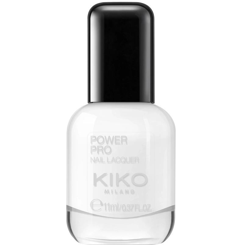 KIKO Milano Power Pro Nail Lacquer 11 ml - 02 French White - Thin Brush