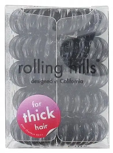 Sporløse hårringe, sort 24114765