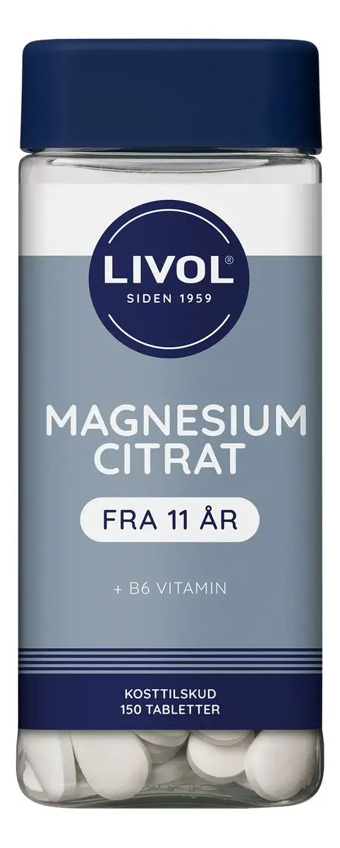 Livol MagnesiumCitrat - 150 tabl.
