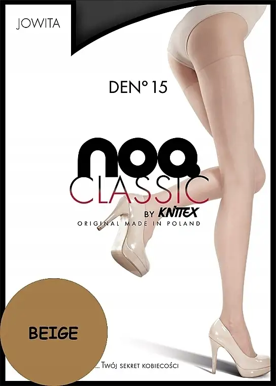 Dame strømpebukser "Jowita“ 15 Den, beige 50686500