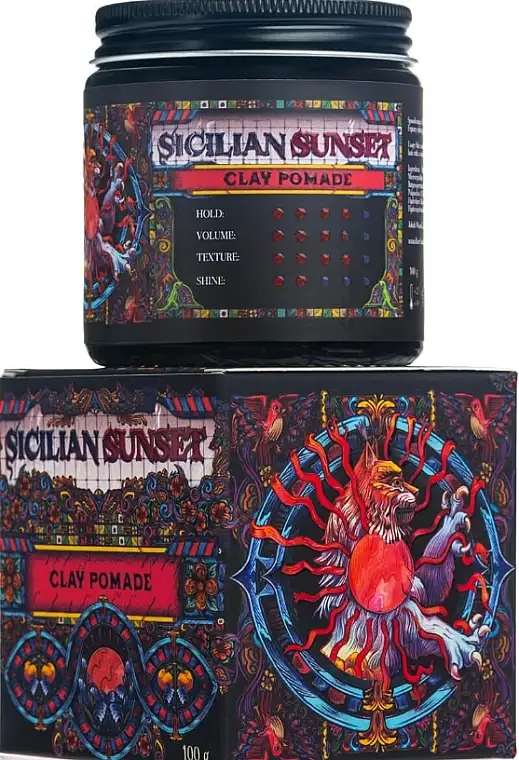 Ler-hårpomade "Sicilian Sunset" 85960653