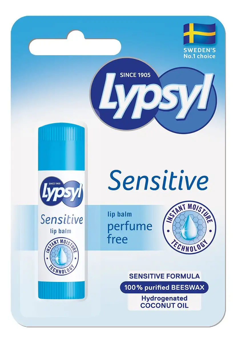 Lypsyl Sensitive læbepomade - 4,2 g.