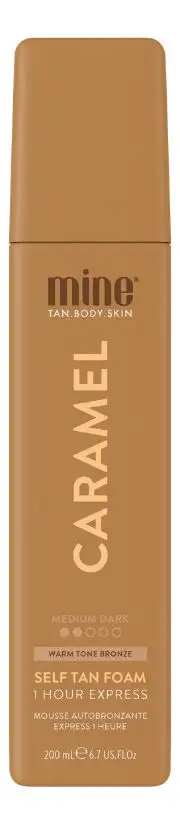 Minetan Colorbase Caramel Classic Self Tan Foam - 200 ml.