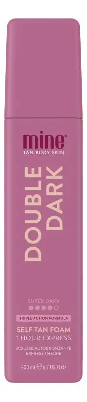 Minetan Self Tan Mousse Cool Deep Tone Double Dark - 200 ml