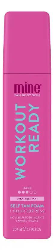 Minetan Workout Ready Self Tan Foam - 200 ml
