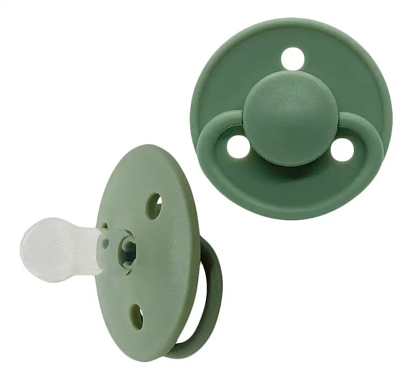 Mininor silikonesut 0 mdr+, grøn - 2 stk