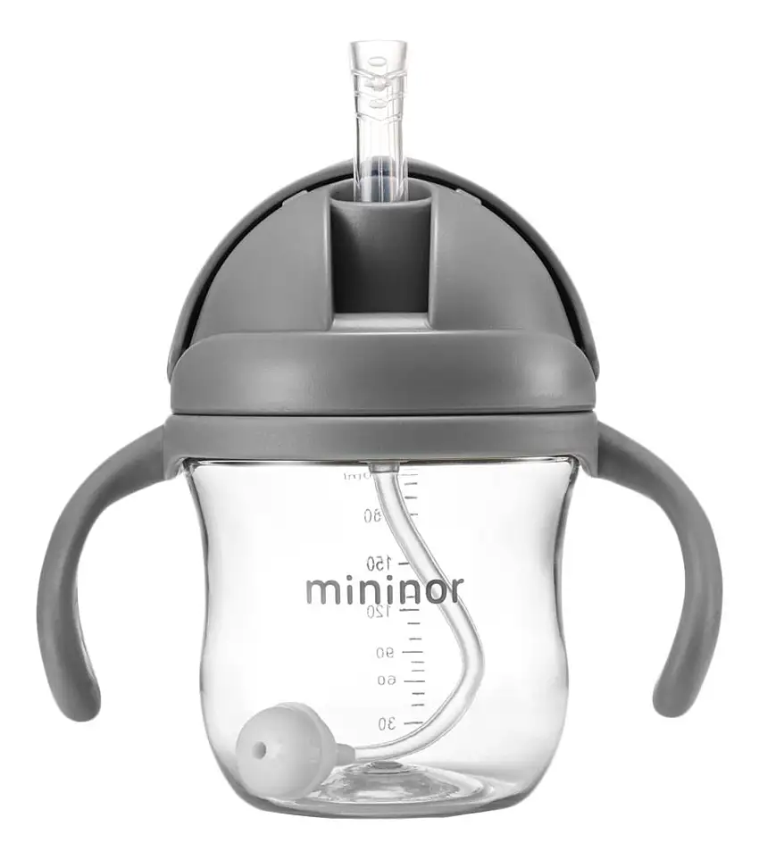 Mininor Sugerørskop Grå - 1 stk.