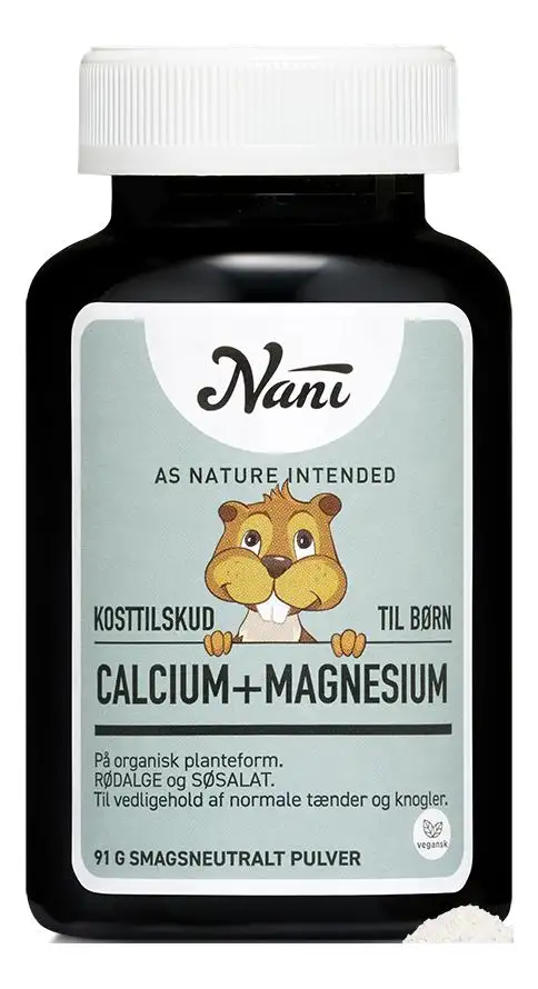 Nani Calcium+Magnesium til børn - 91 g