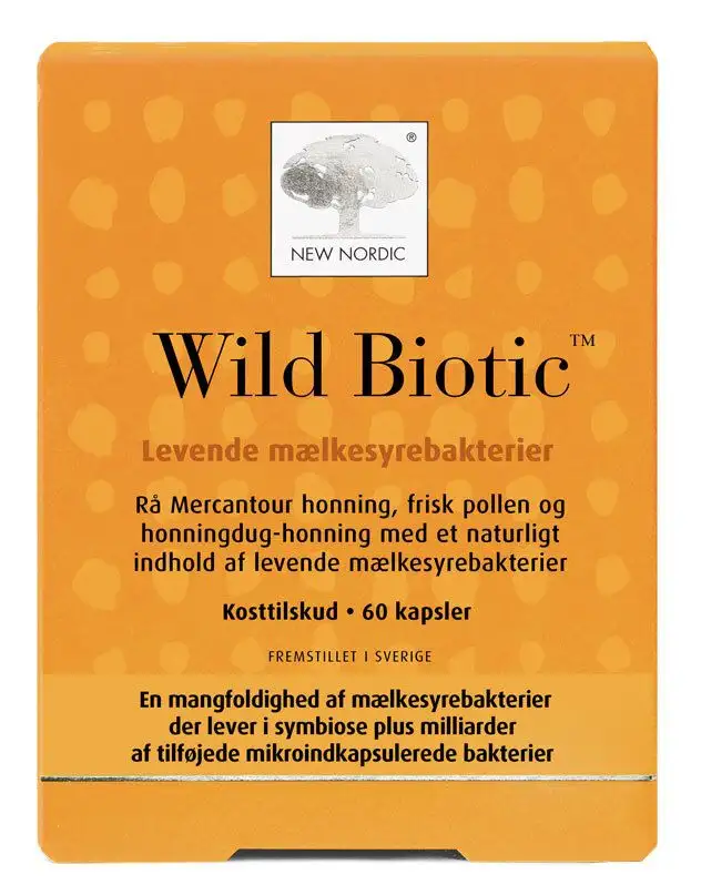 New Nordic Wild Biotic - 60 kap