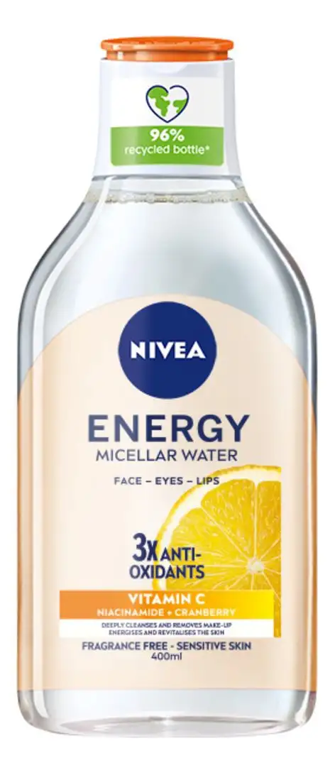 Nivea Energy Micellar Water - 400 ml.