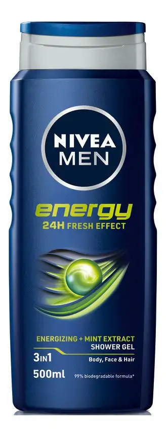Nivea Men Energy Shower Gel - 500 ml.