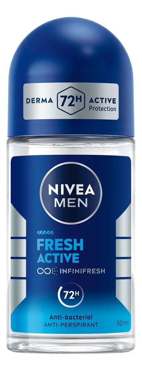 Nivea Men Fresh Active Deo Roll On - 50 ml.