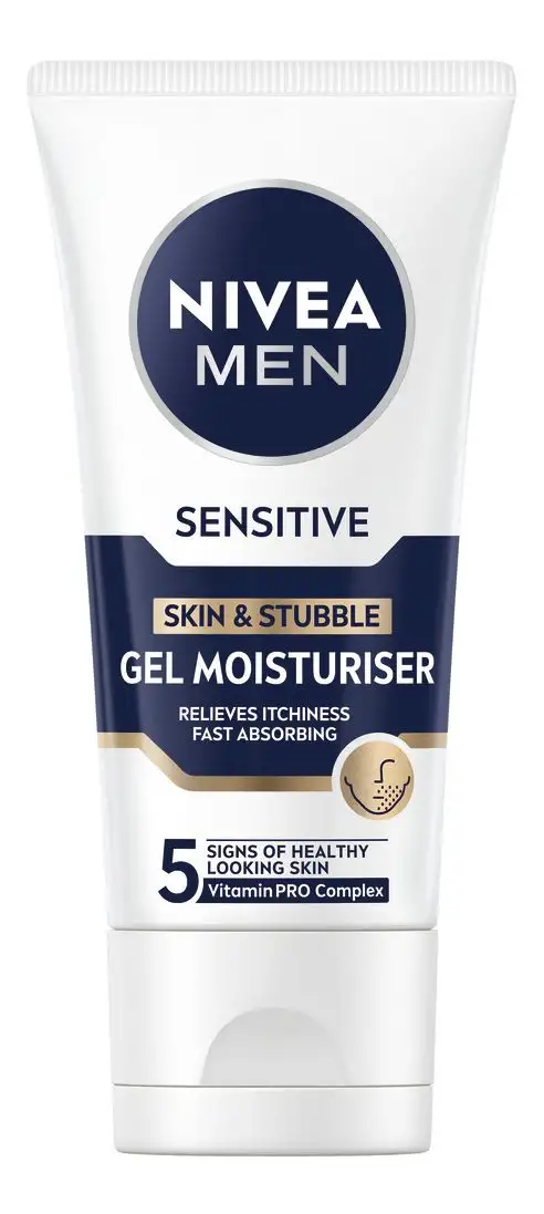 Nivea Men Sensitive Skin & Stubble Gel Moisturiser - 50 ml.