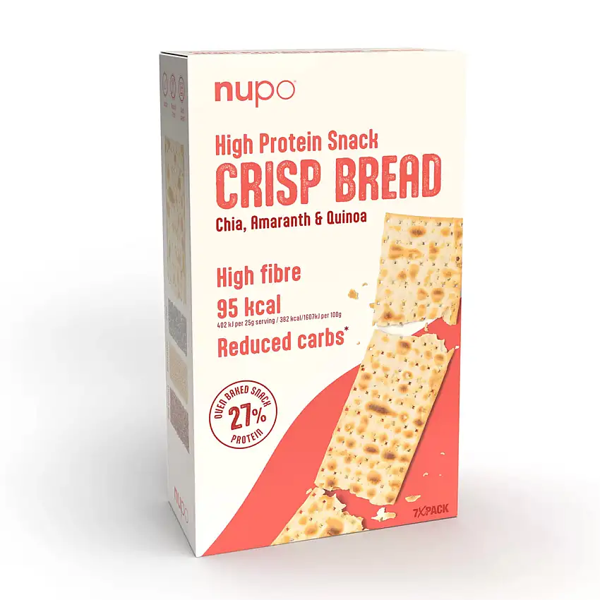 Nupo High Protein Snack Crisp Bread - 175 g.