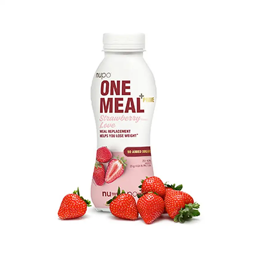 Nupo One Meal +Prime Shake Strawberry Love - 1 stk.