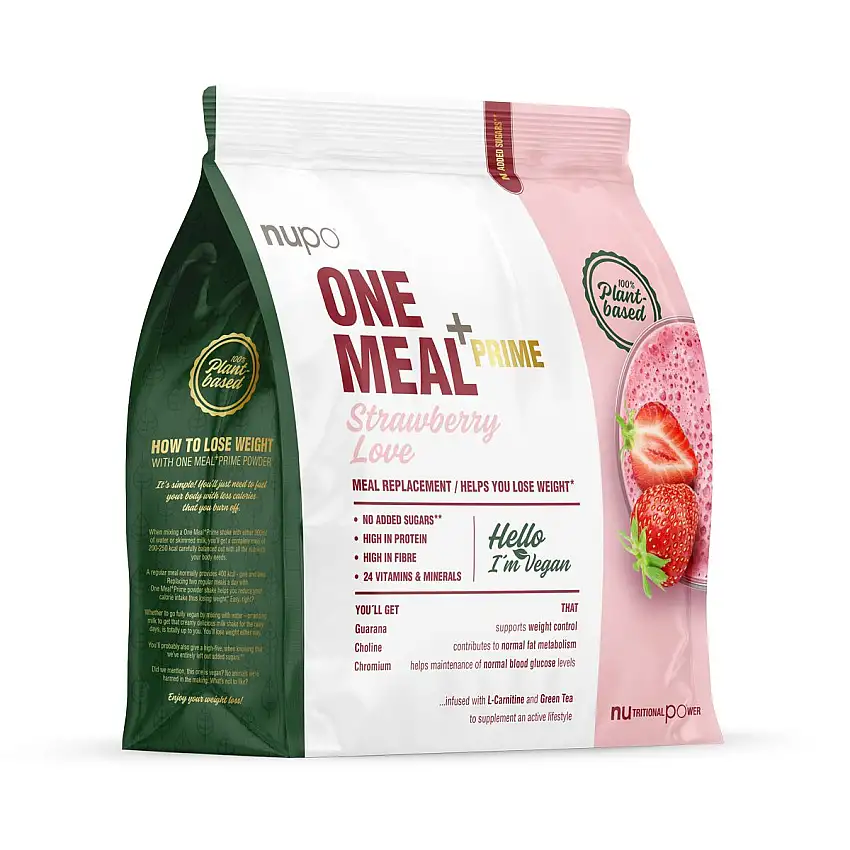 Nupo One Meal +Prime Strawberry Love - 360 g.