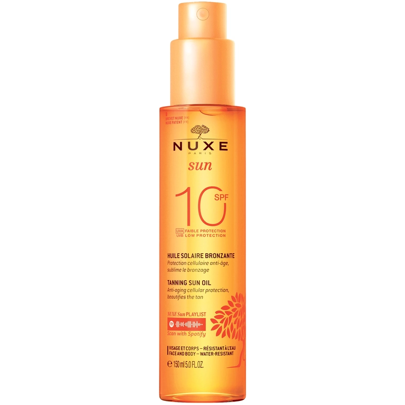 NUXE Sun Tanning Oil Low Protection SPF 10 - 150 ml