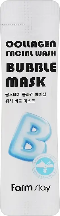 Boblemaske til ansigtet med kollagen 81052086