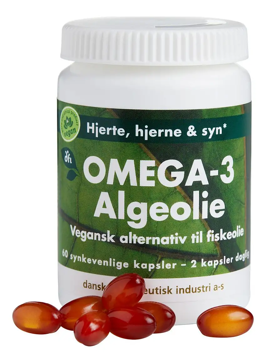 Omega-3 Algeolie - 60 kaps.