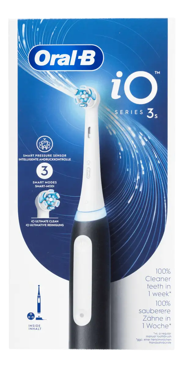 Oral-B iO3S Matt Black - 1 stk.