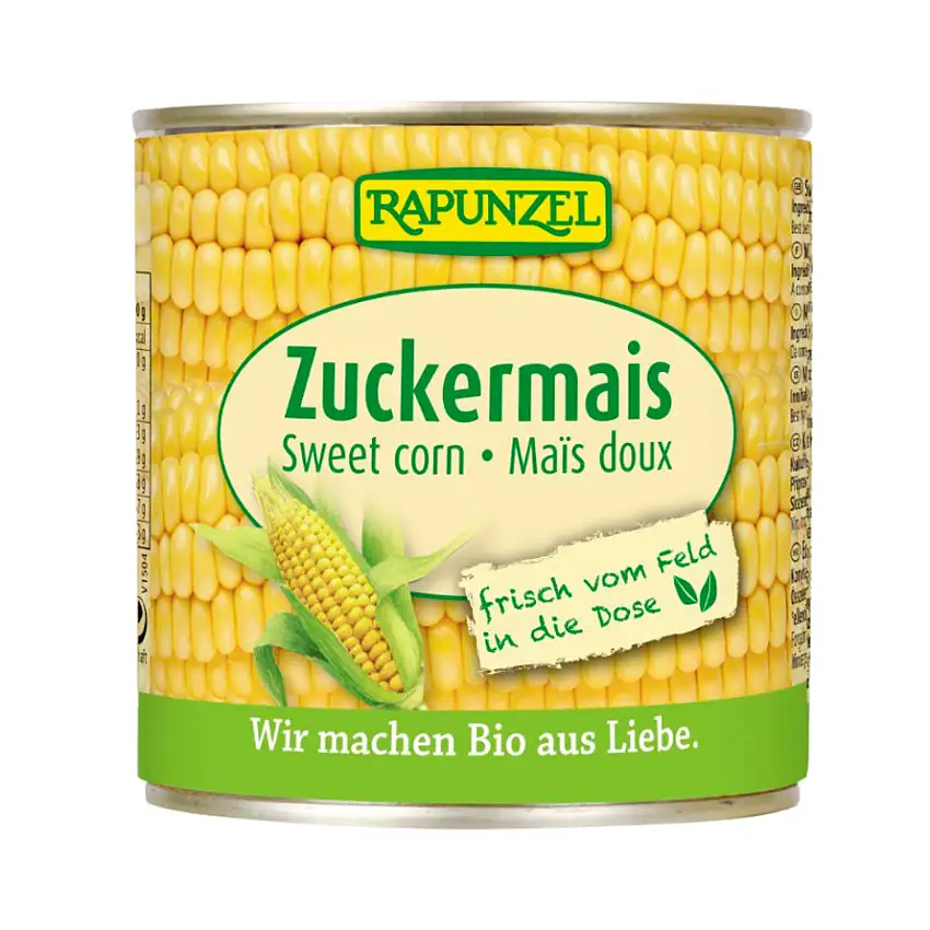 Rapunzel Dåse Majs Ø 340 g