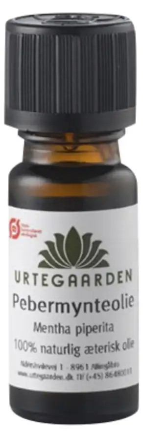 Urtegaarden Pebermynteolie ØKO 10 ml