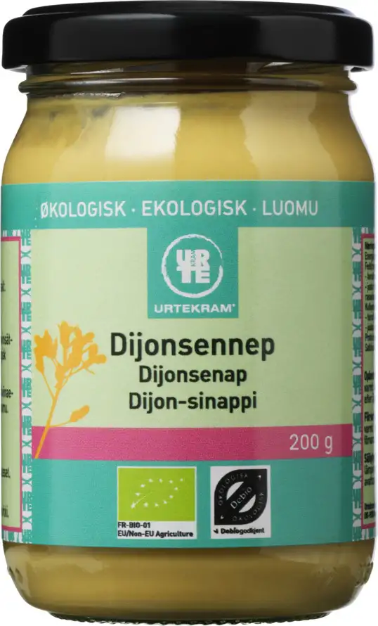 Urtekram Sennep dijon Ø 200 g