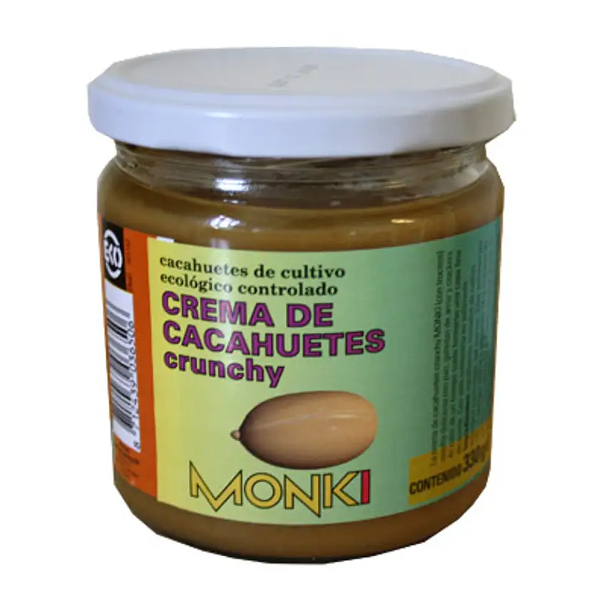 Monki Jordnøddesmør crunch Ø 330 g