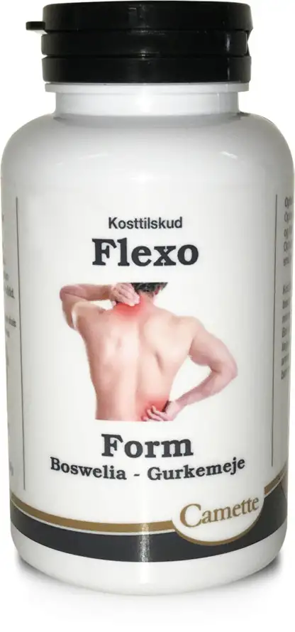 Camette Flexo Form Boswelia-Gurkemeje 120 tabl.