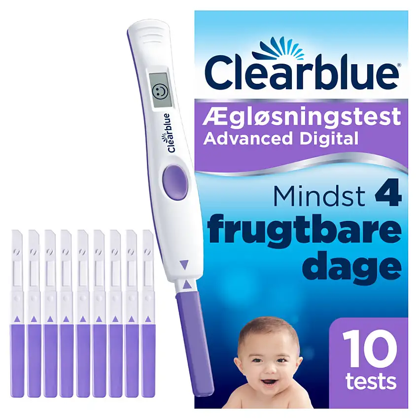 Clearblue Ægløsningstest Advanced 10 stk