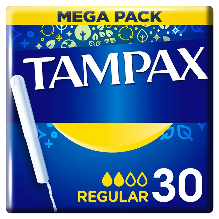 Tampax Regular Tamponer 30 stk