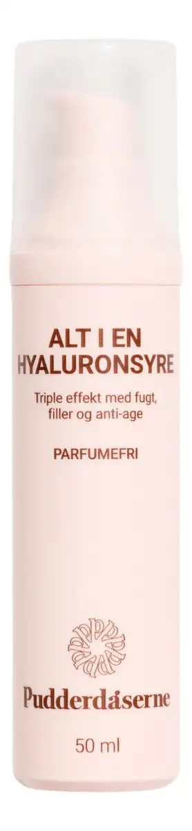 Pudderdåserne Alt i en Hyaluronsyre - 50 ml.