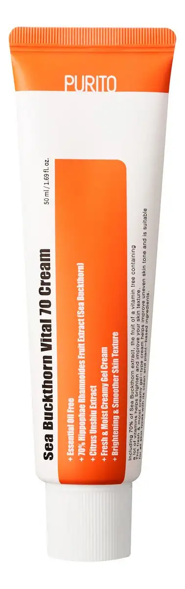 Purito SEOUL Sea Buckhorn Vital 70 Cream - 50 ml.