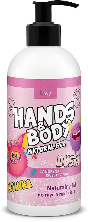 Hånd- og krops rensende gel til børn 23015689