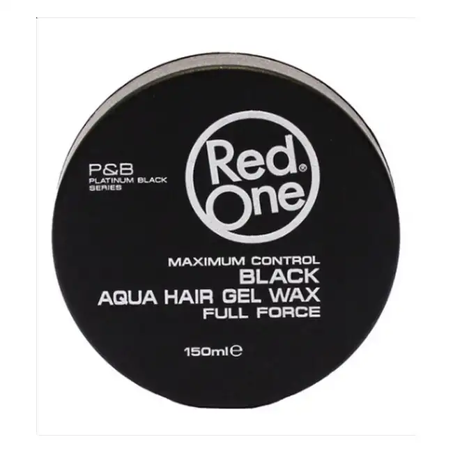 RedOne - Black Aqua Hair Gel Wax Full Force - 150 ml