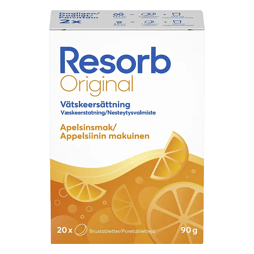 Resorb Appelsin Brusetablet