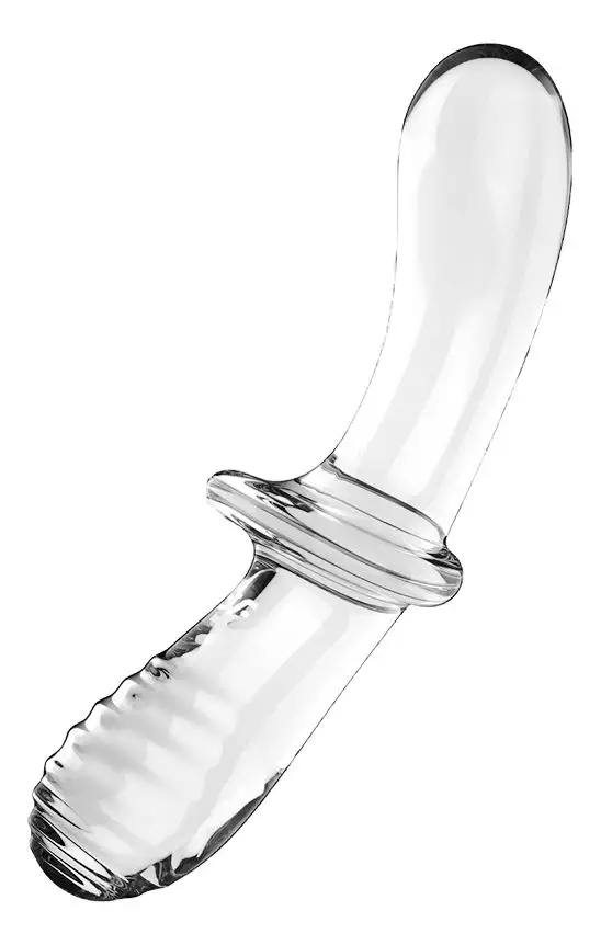 Satisfyer Double Crystal transparent glasdildo