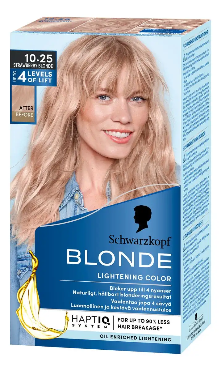 Schwarzkopf Blonde 10.25 Strawberry Blonde - 1 stk.