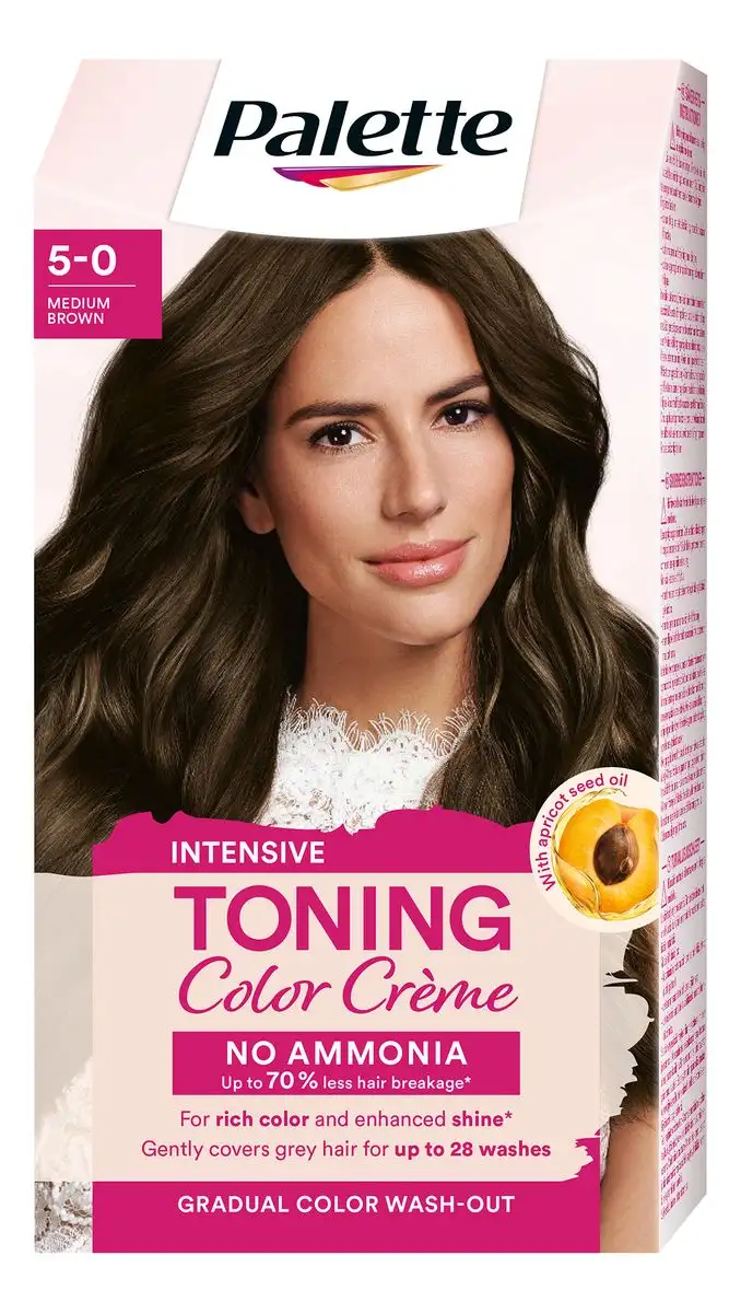 Schwarzkopf Palette Toning 5-0 Medium Brown - 1 stk.