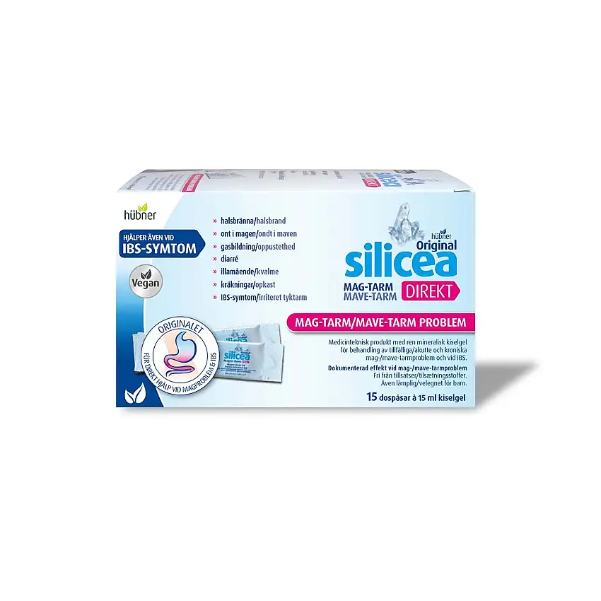 Silicea Mave-Tarm DIREKT - 15 x 15 ml.