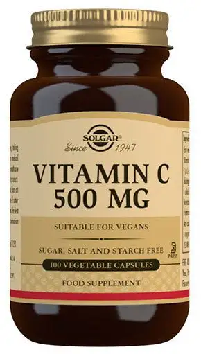 Solgar C-vitamin 500 mg - 100 kap