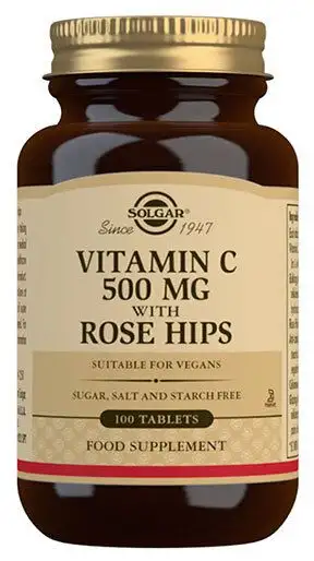 Solgar C-vitamin + Hyben 500 mg - 100 tabl
